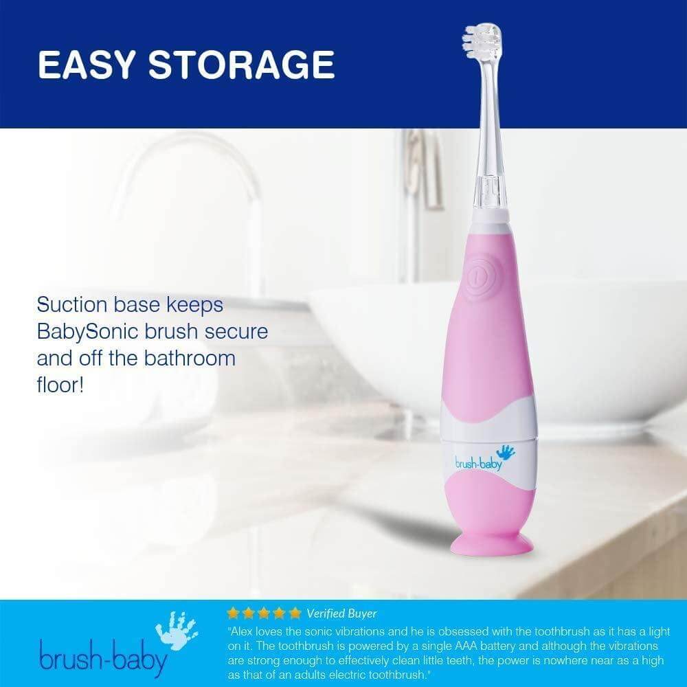 Brush Baby Babysonic Electric Toothbrush || Birth+ to 36months