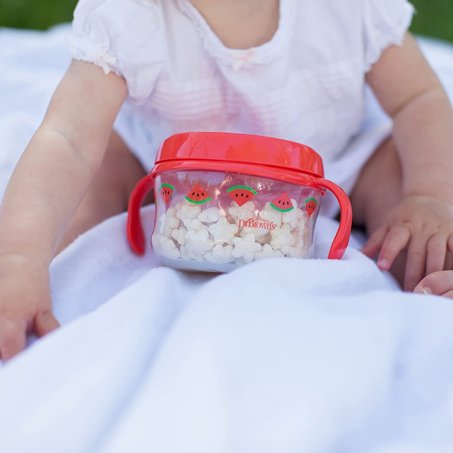 Dr.Brown's Red Snack Cup || Used for 9months to 24months