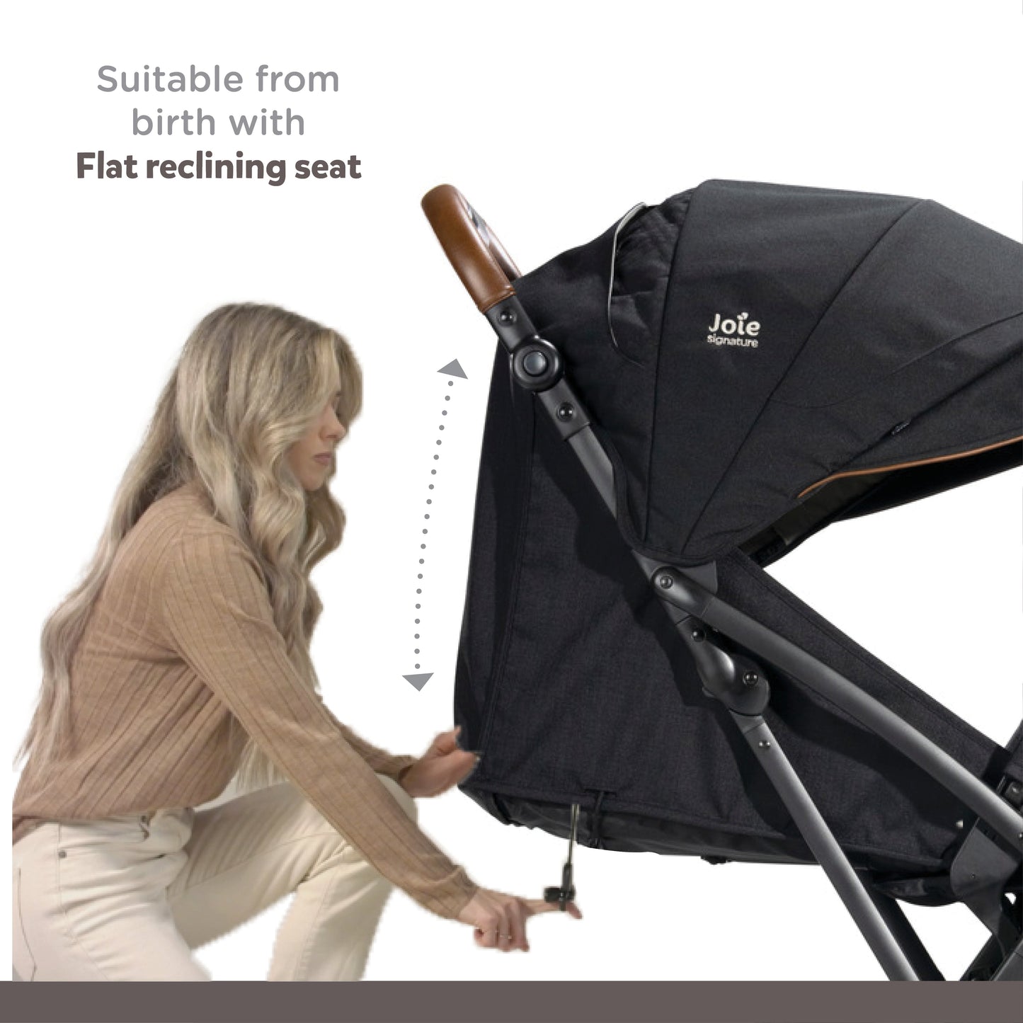 Joie Tourist Signature Stroller-Birth to 36 Months(Eclipse) || Distress Box - Distressed