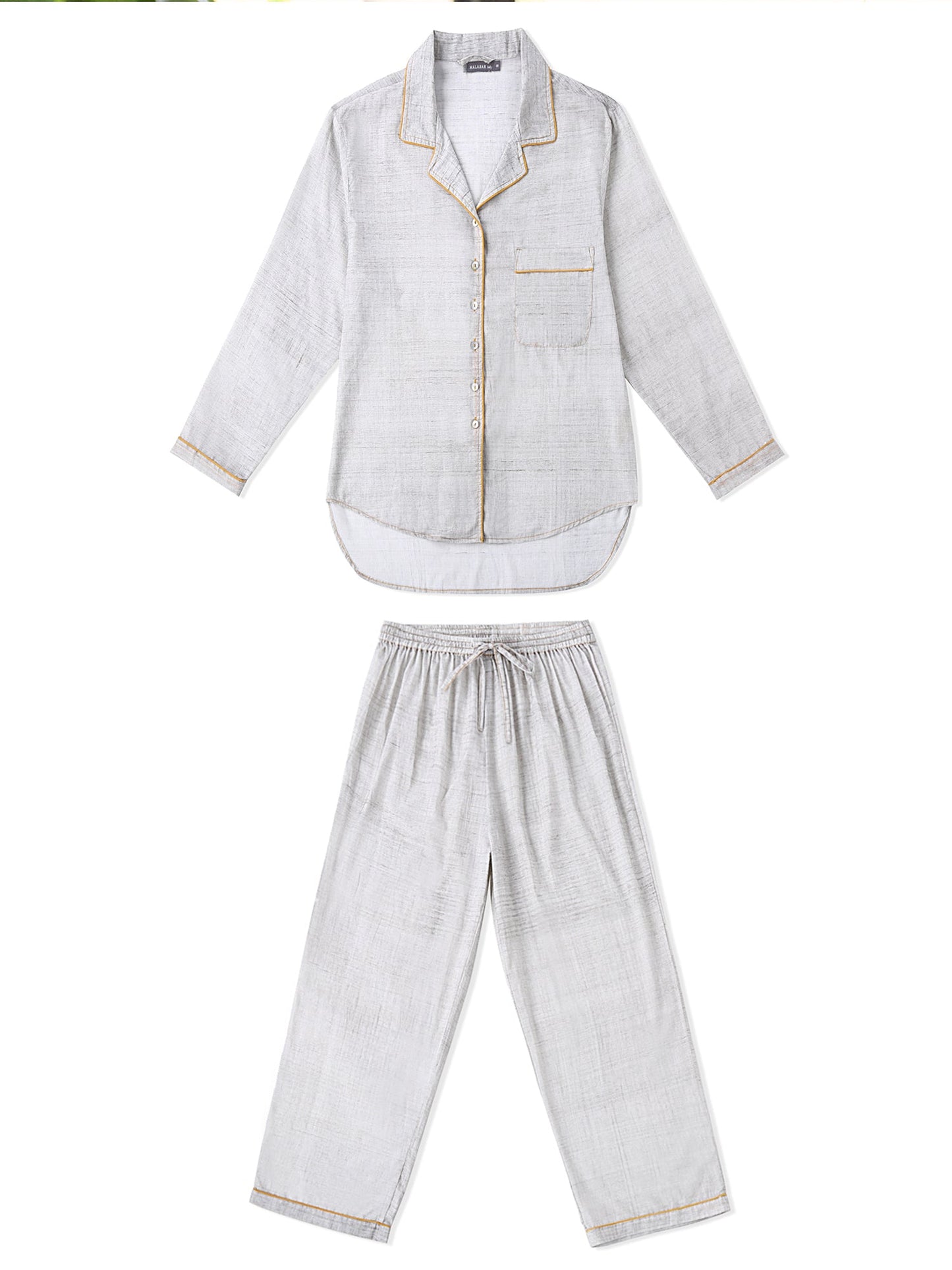 Malabar Baby Children's Loungewear PJ Set - Erawan (Grey)