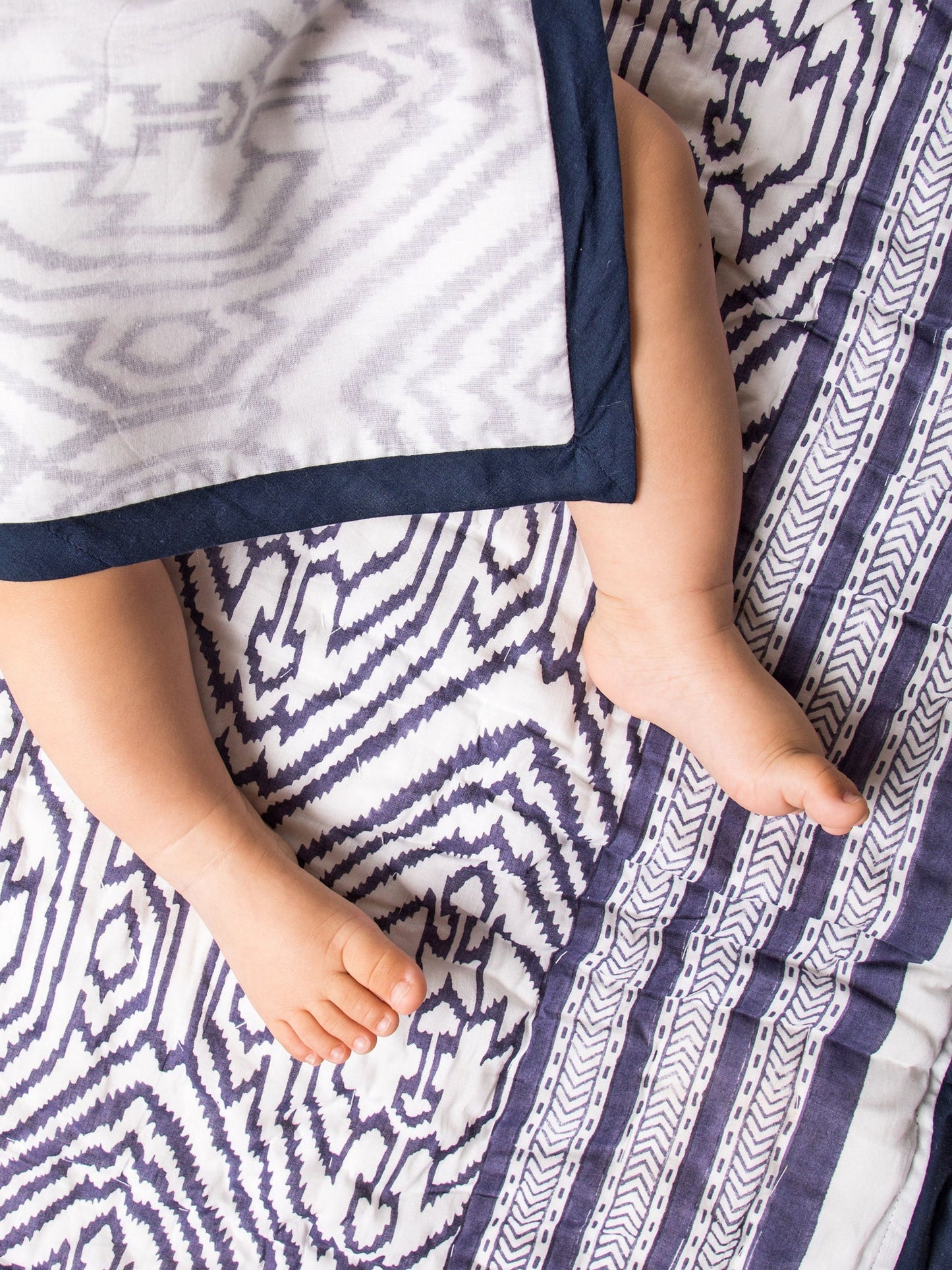 Malabar Baby Southside Blue Baby Quilt