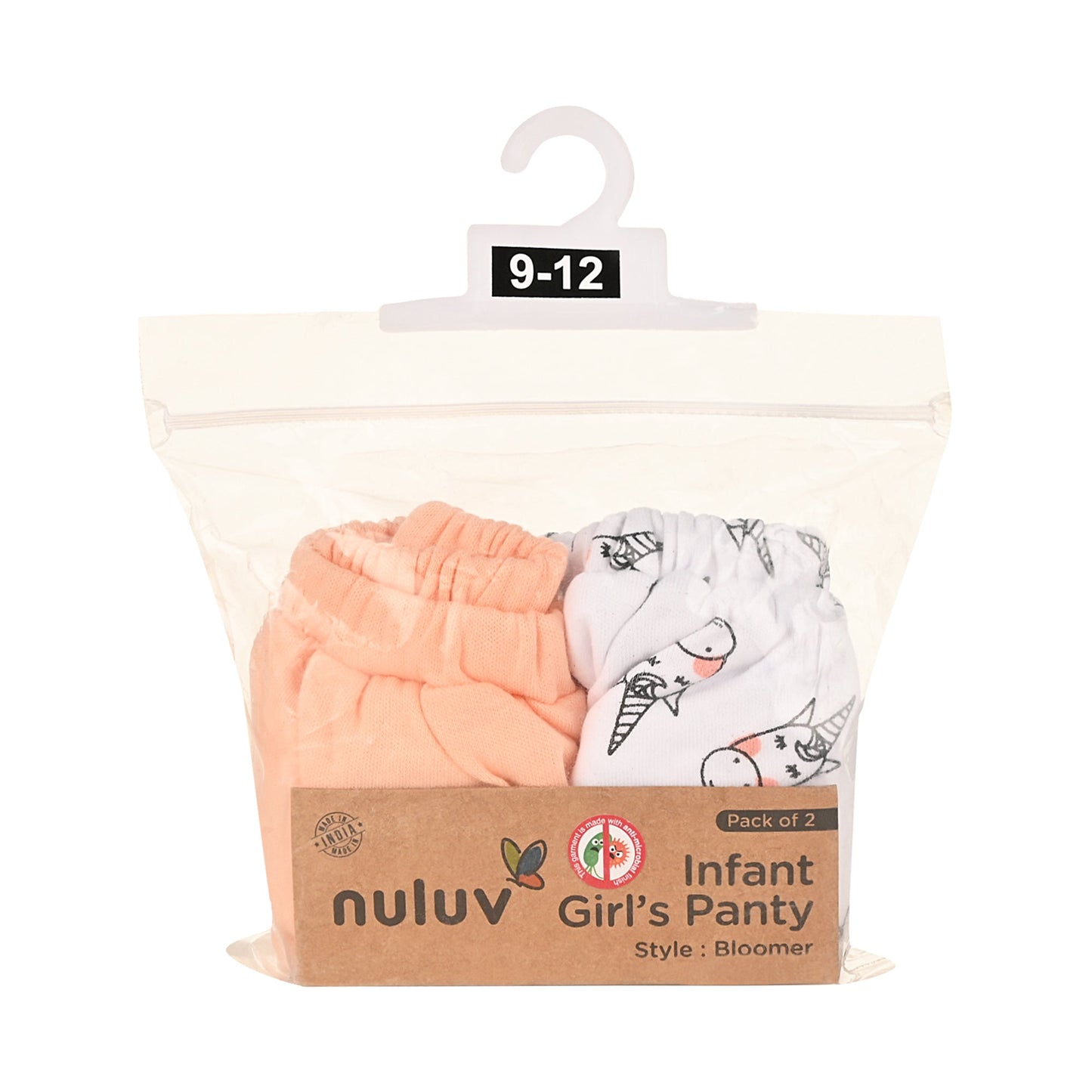 Nuluv Girl's Panty - Style Bloomer