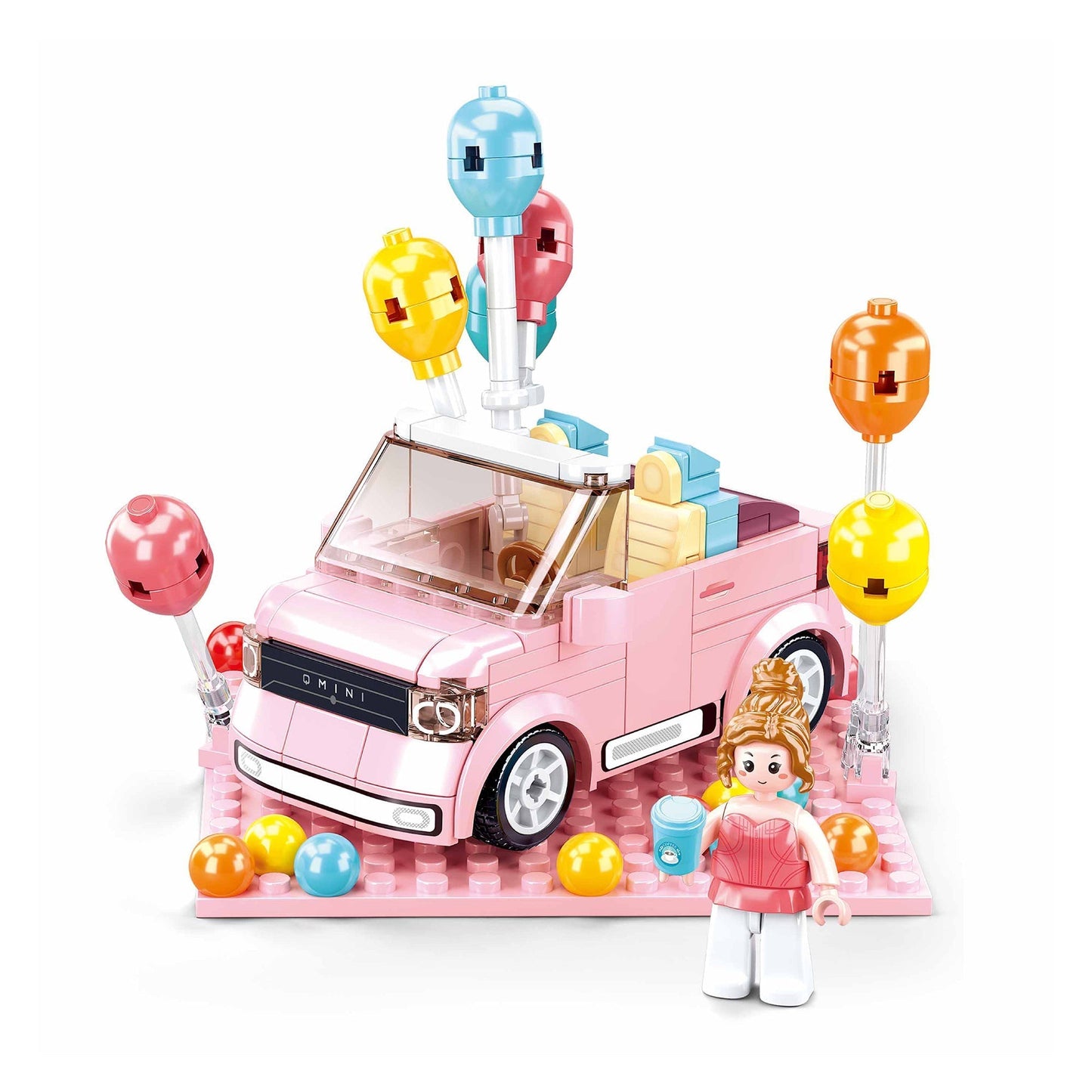 Playzu By Sluban MINI Handcraft-Open-topped Car || 8years++