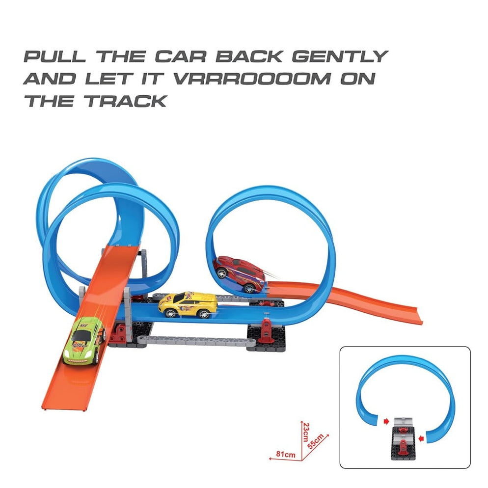 Pull Back Track Set 3B-Turn