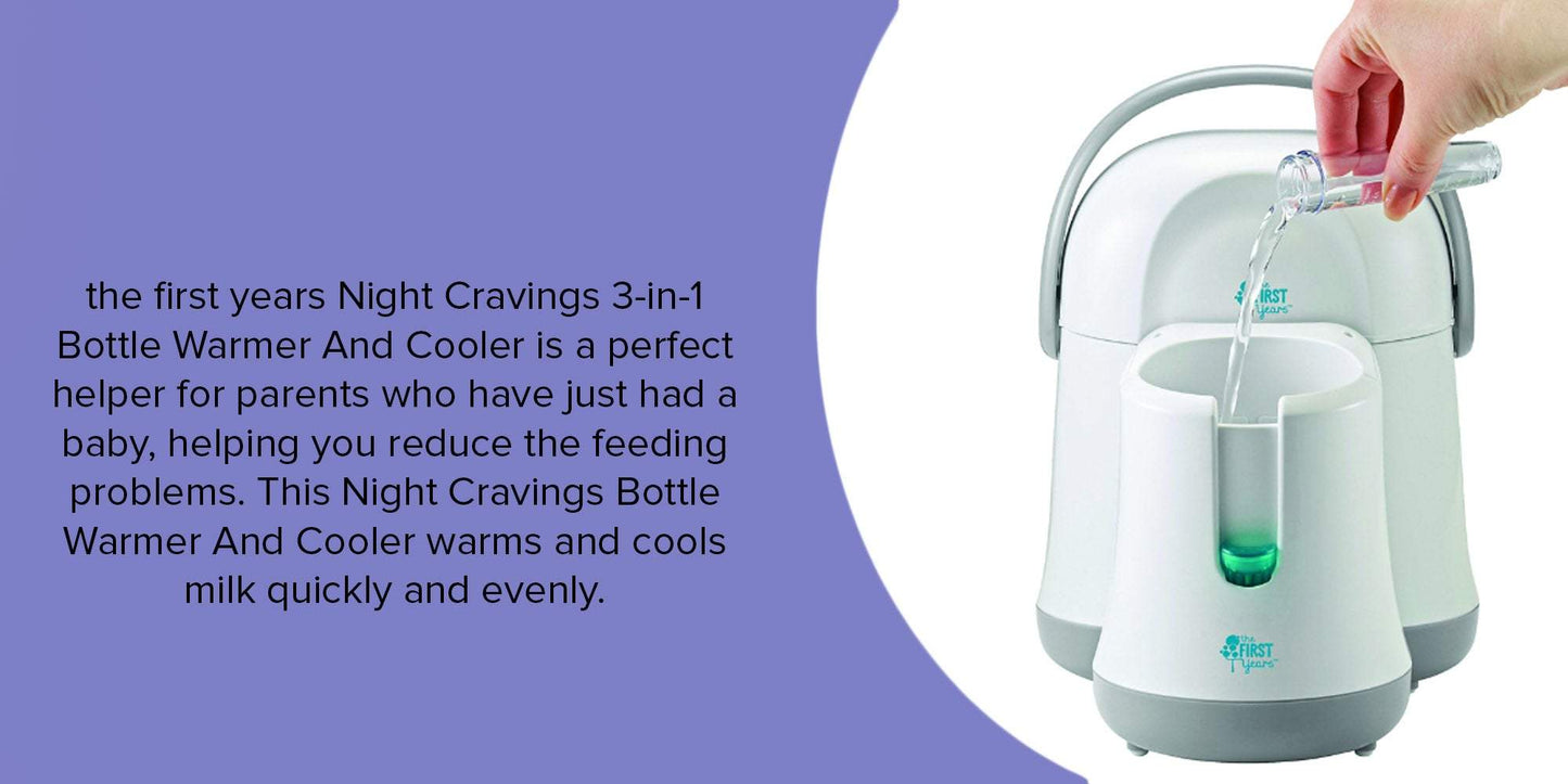 The First Years Night & Day Bottle Warmer Sterilizers & Warmer || Birth+ to 36months