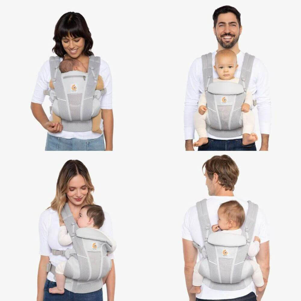 Ergobaby Omni Deluxe Carrier Cotton - Graphite Grey