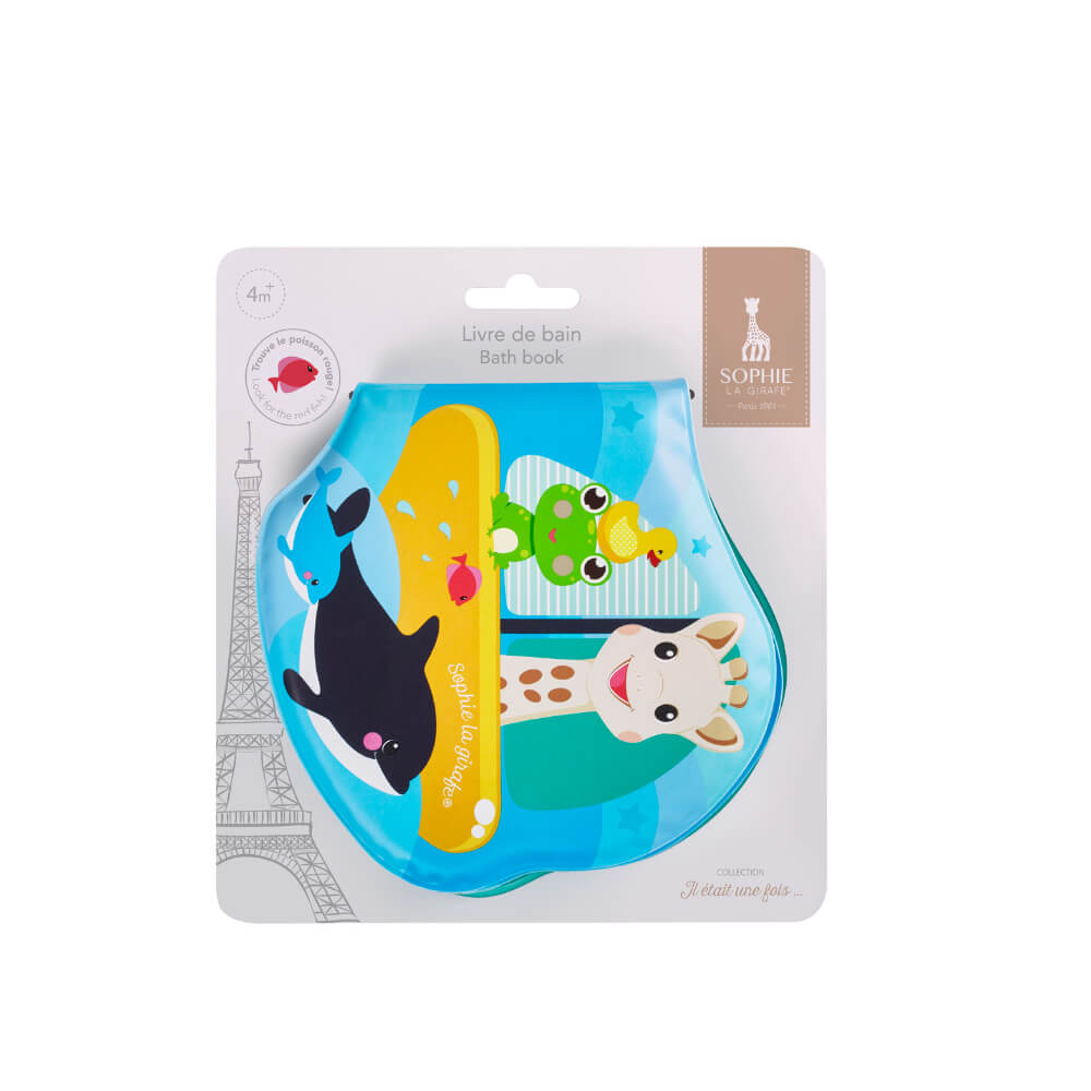 Sophie la Girafe Bath Book - White