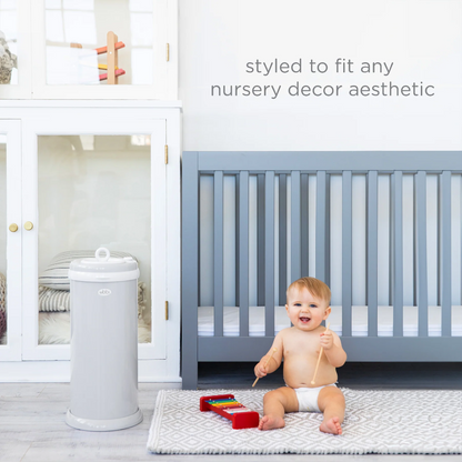 Ubbi Diaper Pail - Grey