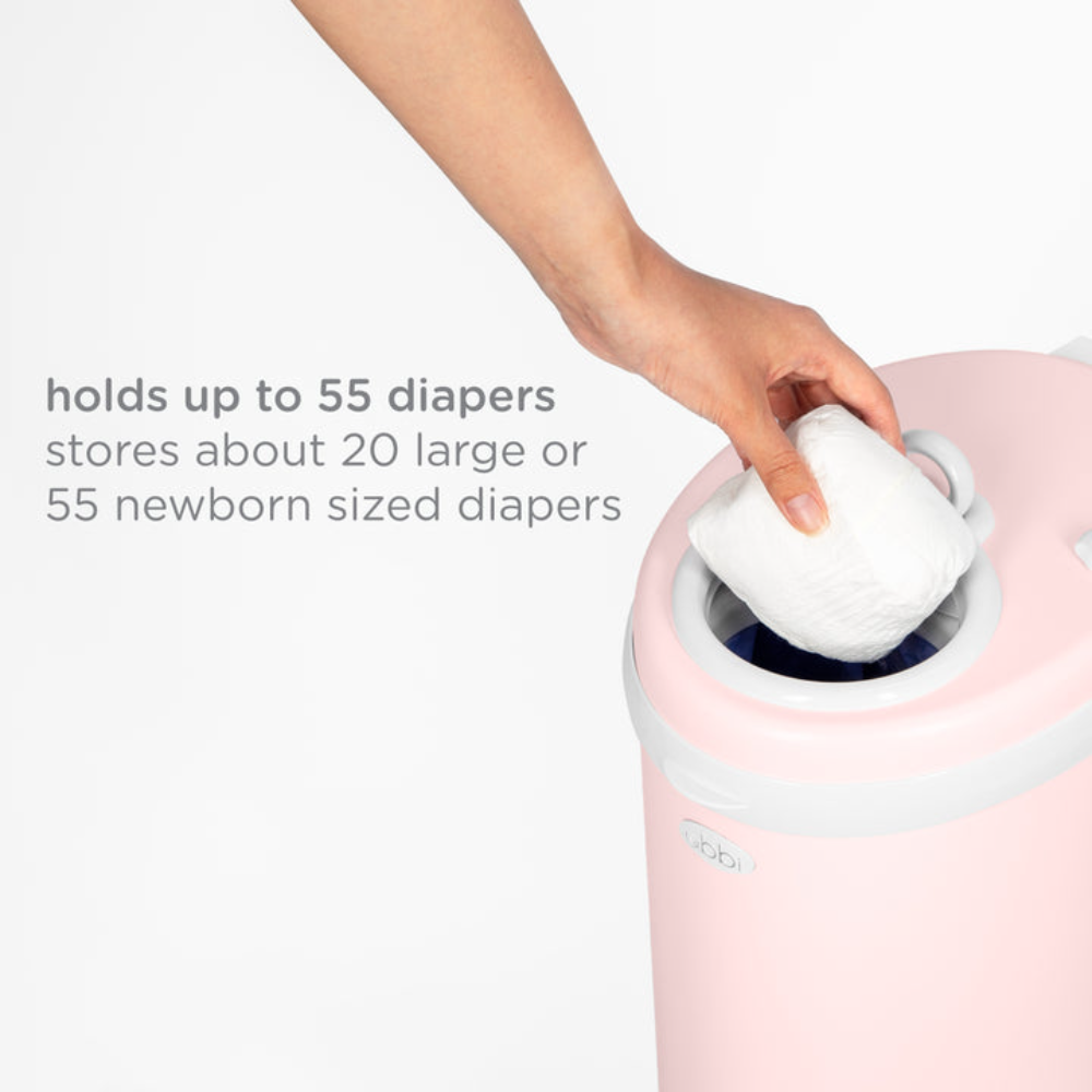 Ubbi Diaper Pail - Blush Pink