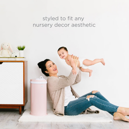 Ubbi Diaper Pail - Blush Pink