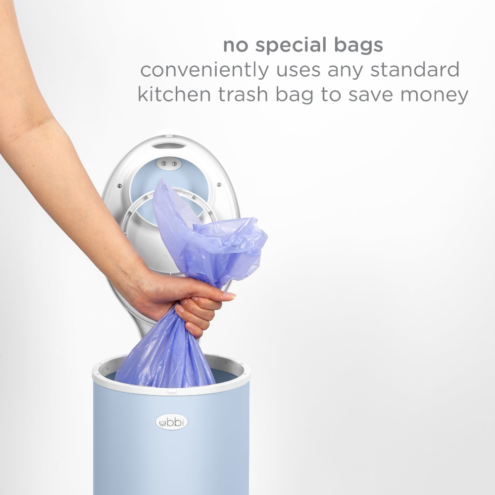 Ubbi Diaper Pail - Cloudy Blue