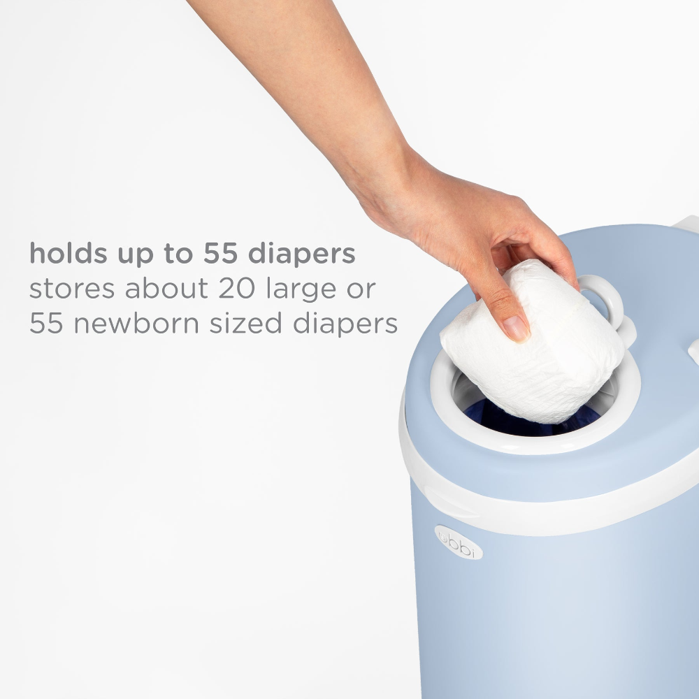 Ubbi Diaper Pail - Cloudy Blue