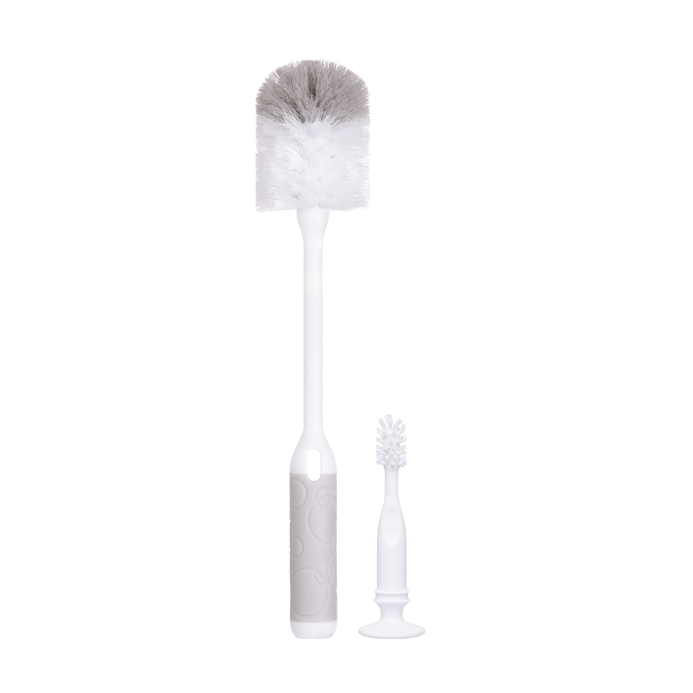 Ubbi Bottle Brush - Gray/White