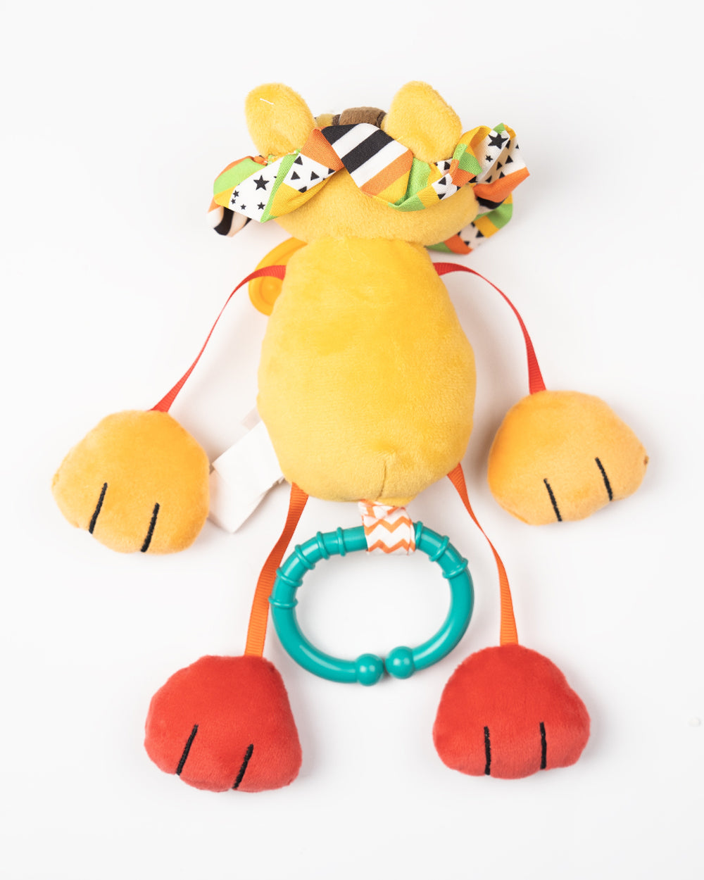 Jittery Lino Plush Toy - Hanging Stroller/Cot Toy for Babies 3 Months+