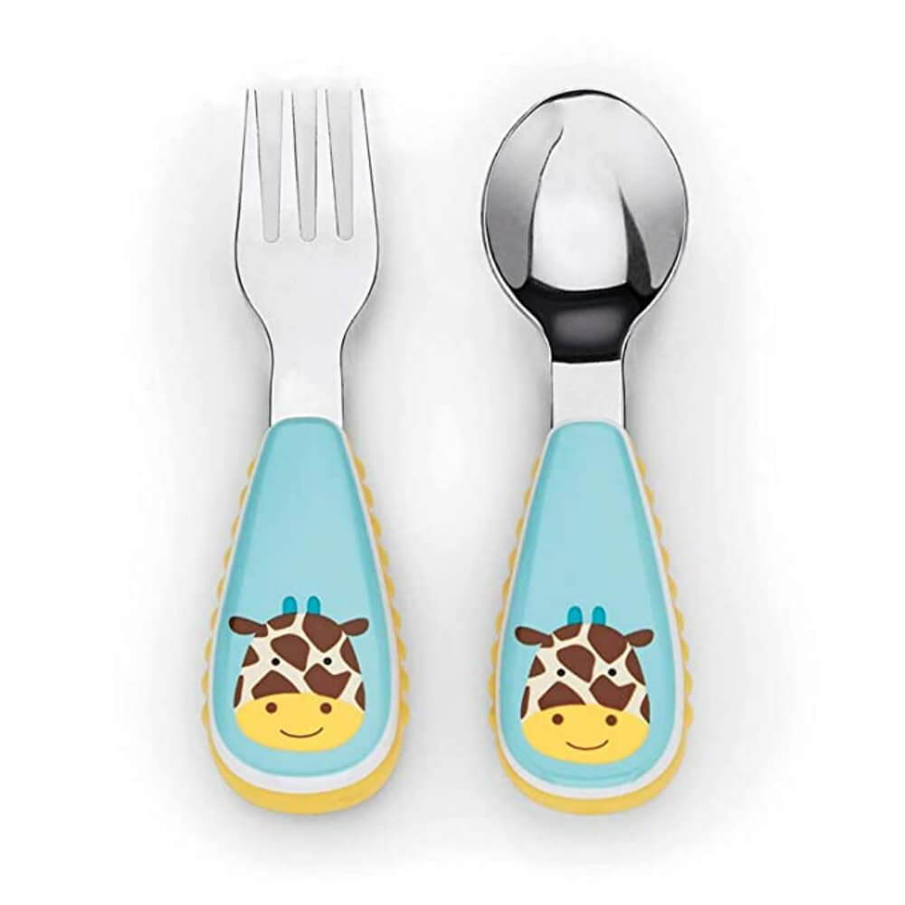 Skip Hop Zoo Utensils Fork & Spoon Giraffe