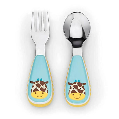 Skip Hop Zoo Utensils Fork & Spoon Giraffe