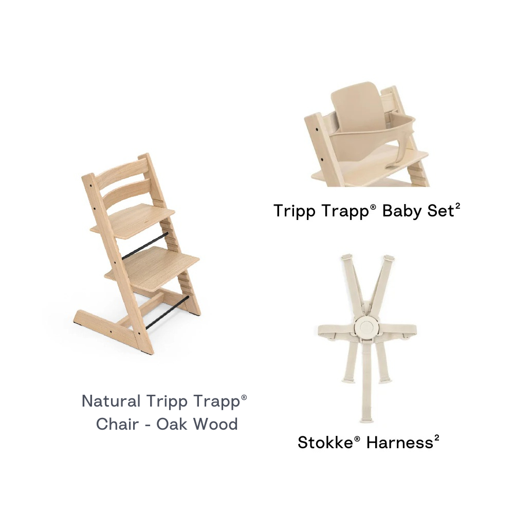 Stokke Tripp Trapp Chair Oak - Oak Natural