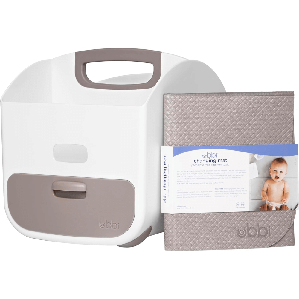 Ubbi Diaper Caddy - Taupe