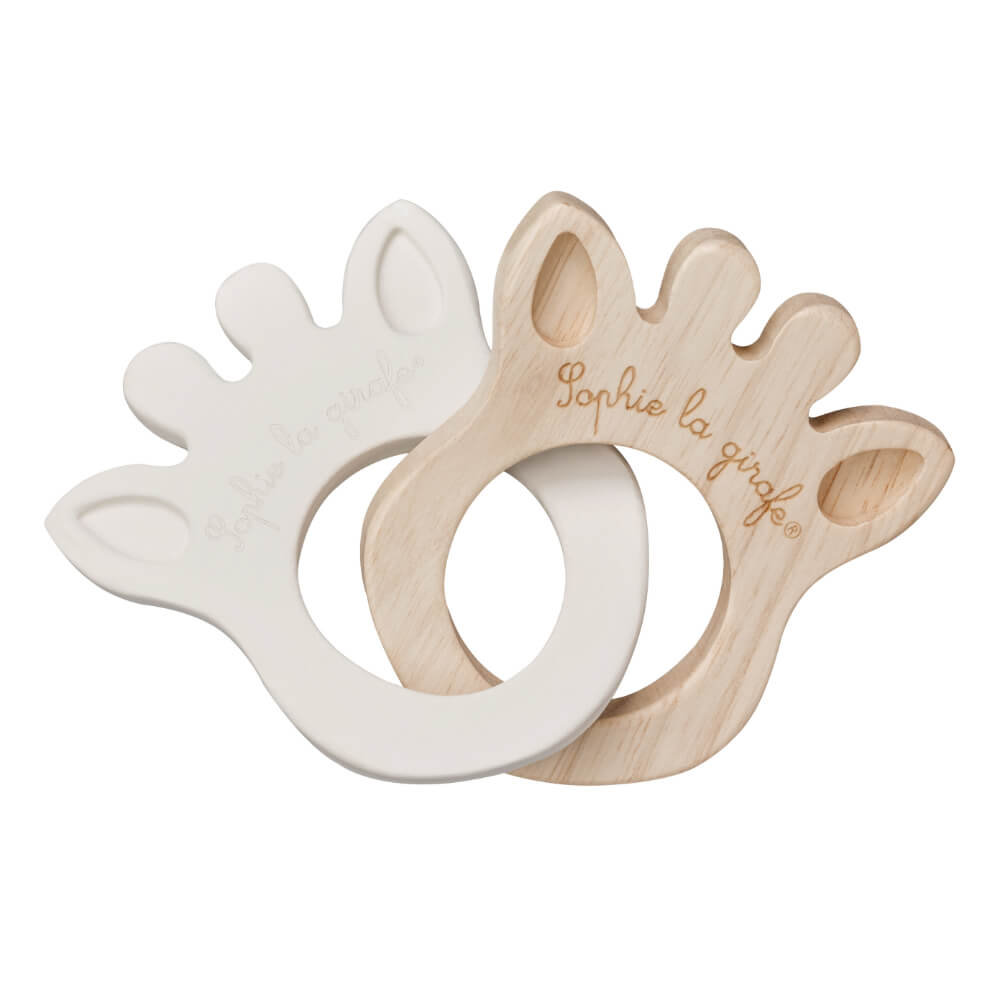 Sophie la Girafe Silhouette Rings - Natural