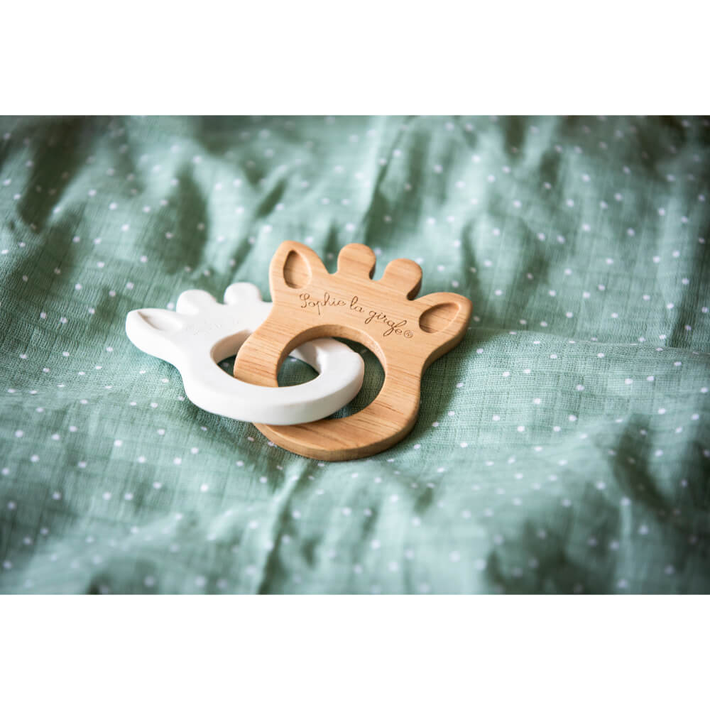 Sophie la Girafe Silhouette Rings - Natural
