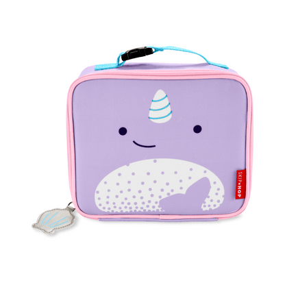 Skip Hop Zoo Lunch Bag, Tiffin Bag for Kids, Narwhal