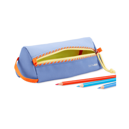 Skip Hop Wander Pencil Pouch Blue 4Y to 8Y