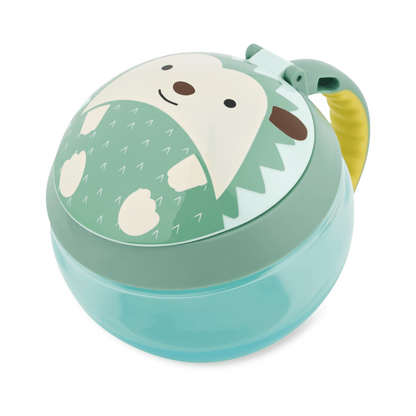 Skip Hop Zoo Snack Cup - Lion; BPA-Free, PVC-Free & Phthalate-Free with Capacity (222 ml)