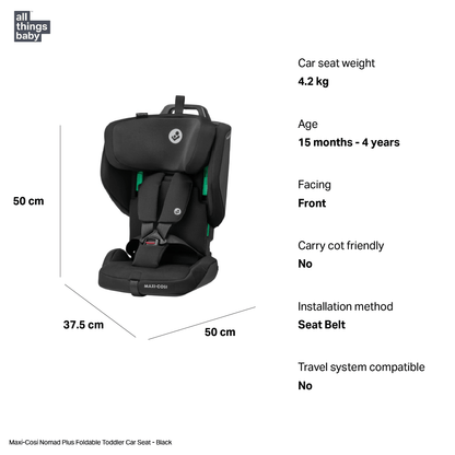 Maxi Cosi Nomad Plus - Authentic Black