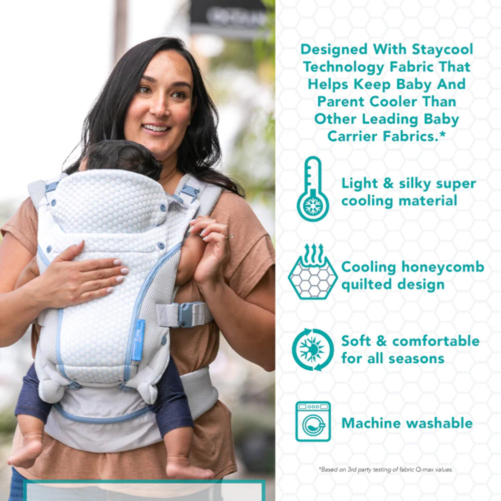 Infantino StayCool 4-in-1 convertible carrier White Birth to 48 months