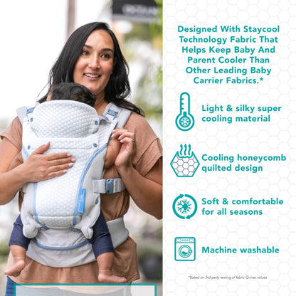 Infantino StayCool 4-in-1 convertible carrier White Birth to 48 months