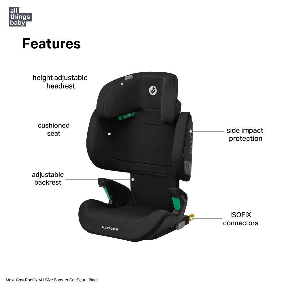Maxi Cosi Rodifix M - Basic Black