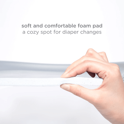 Ubbi Foam Changing Pad - Grey