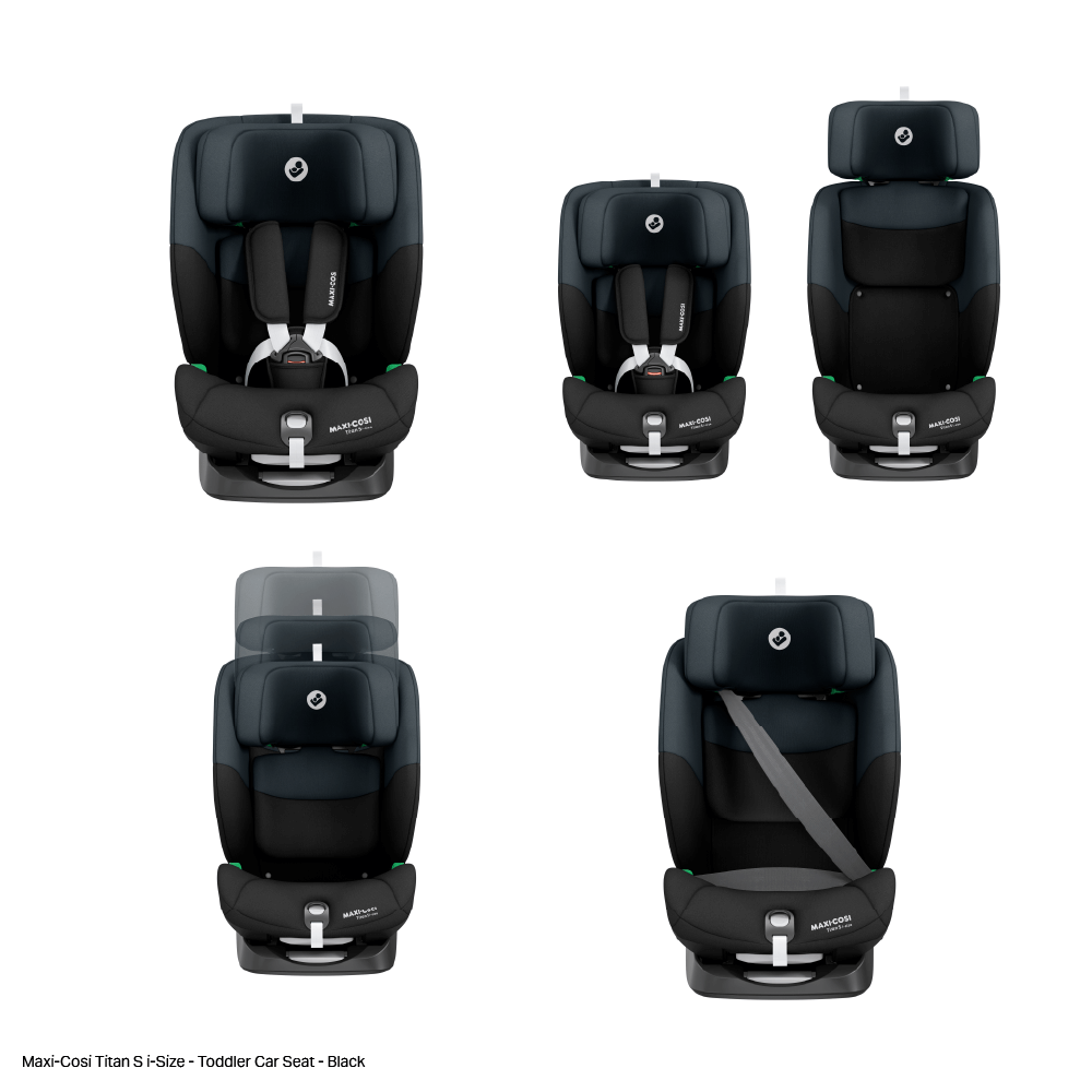 Maxi Cosi Titan S i-Size - Tonal Black