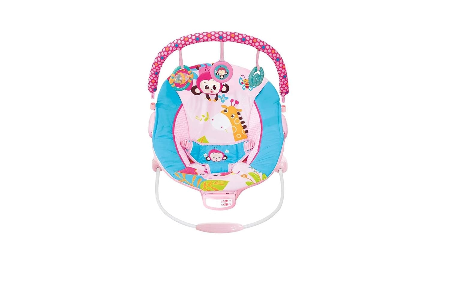 Mastela Toddler to Baby Rocker Bouncer Chair Musical (Multicolor) (6316)