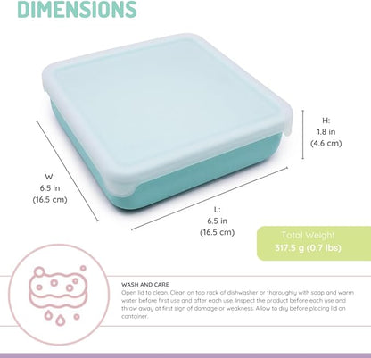 100% Silicone Sandwich Container