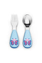 Skip Hop Zoo Utensils Fork & Spoon, Butterfly, 3.3l x 10.79w x 19.05h, 2 Count