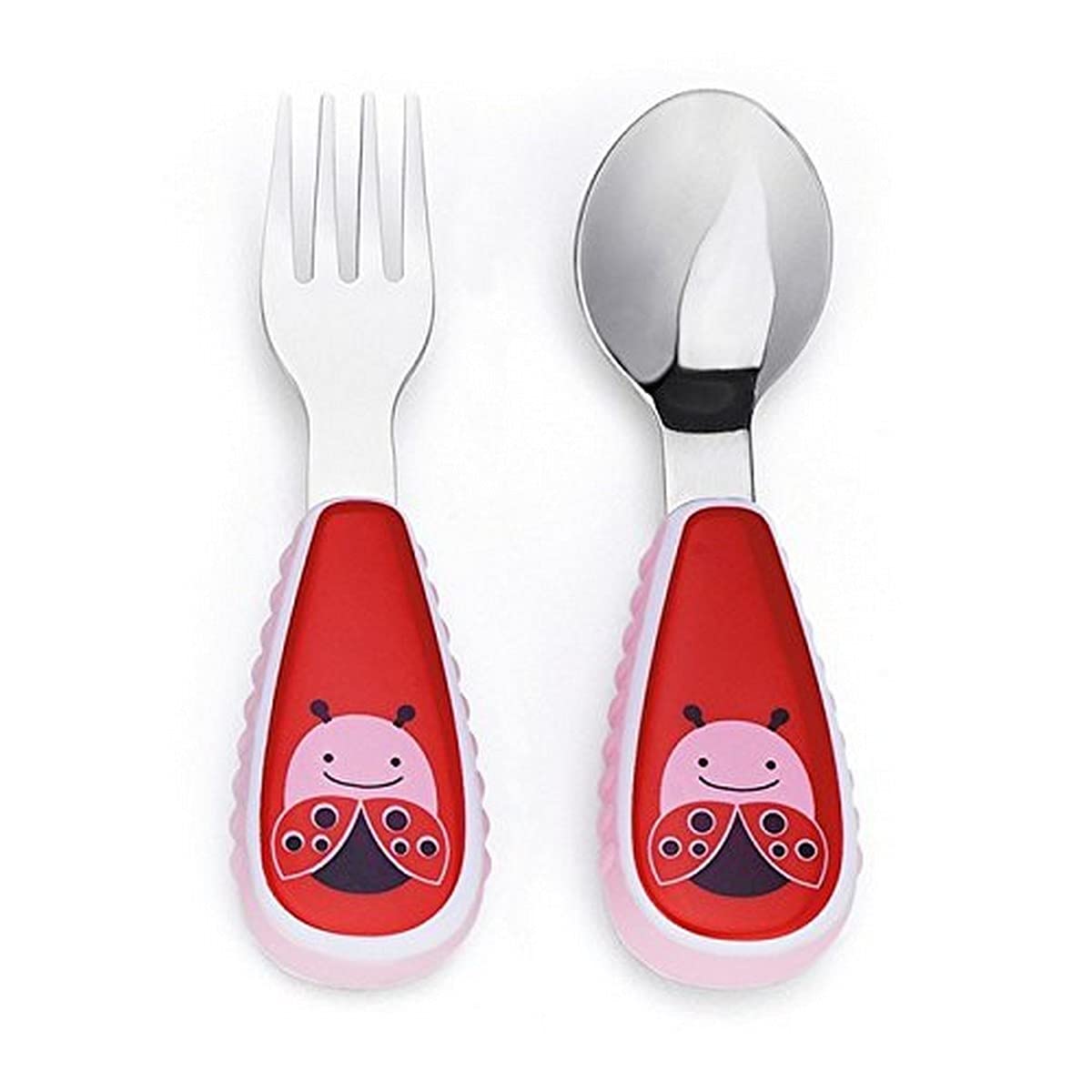 Skip Hop Zoo Utensils Fork & Spoon, 2 Count (Pack of 1) (252365)