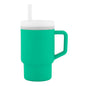 Infantino My 1st Tumbler – Adorable Miniature Tumbler with Leak-Resistant Straw and Toddler-Friendly Handle, Encourages Hydration, Easy to Clean, (266 ml), Alpine