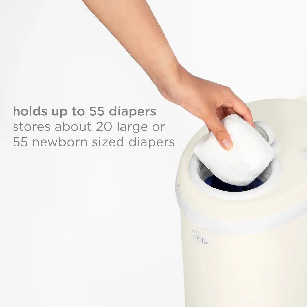 Ubbi Diaper Pail - Ivory