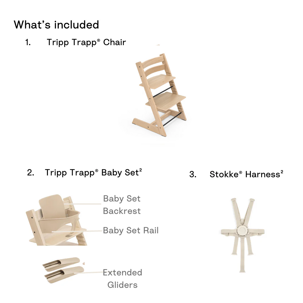 Stokke Tripp Trapp Chair Oak - Oak Natural