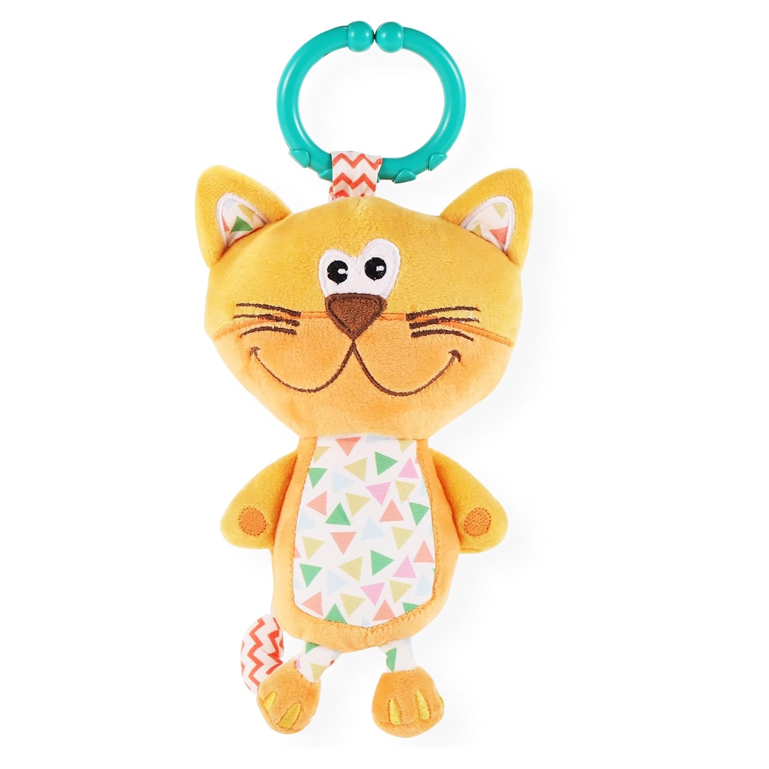 Kitty Musical Jittery Plush Toy - Soft & Cuddly Fabric, Built-in Musical Instrument, Perfect for Babies 3 Months+