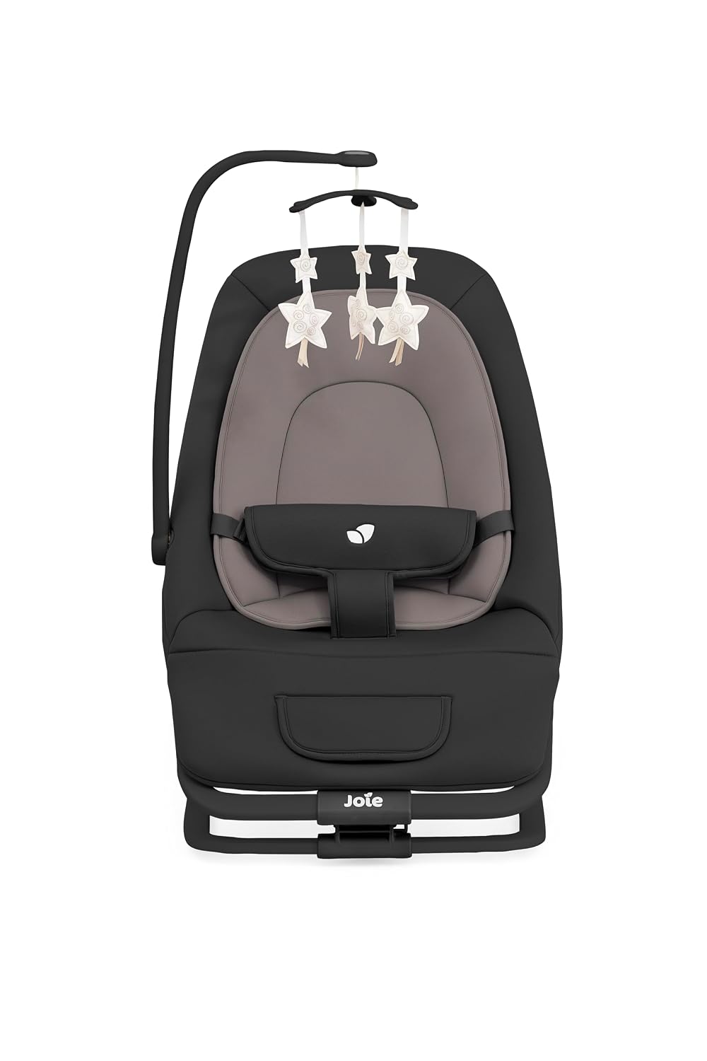 Joie Dreamer Baby Bouncer and Rocker -Soothing Vibrations and Music, Lightweight with 3 Position Reclining Seat, 2 Position Adjustable Leg & 3-point Harness System (Birth to 9 kg; Chair: 9kg to 15 kg)