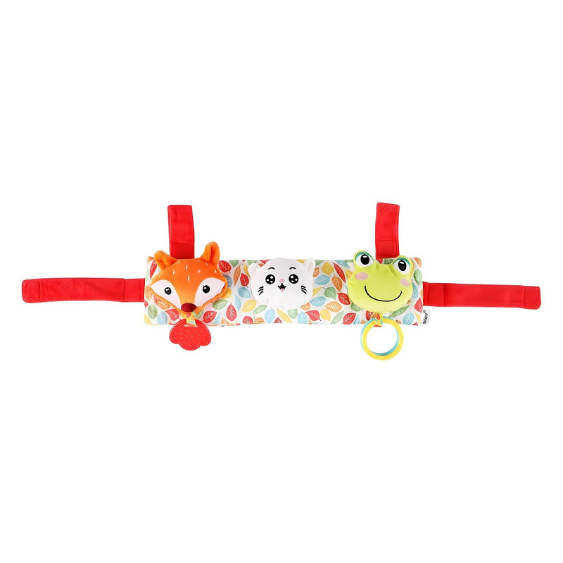 Stroller-Cot Plush Toy, Rattle Toys for Crib, Pram, Newborn Sensory Toy Best Gift for 0-12 Months - Multicolor