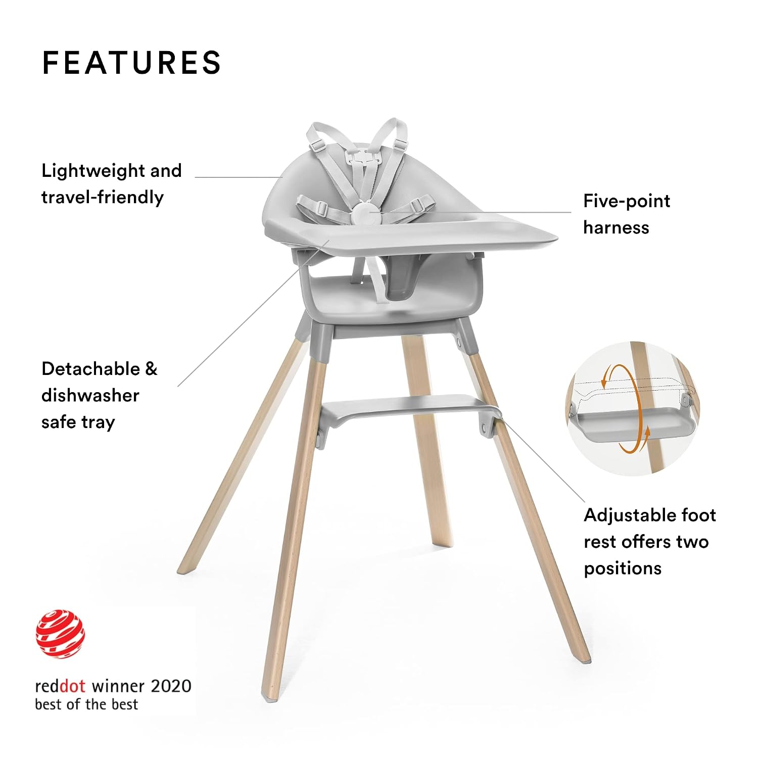 Stokke Snoozi Bassinet - Graphite Grey