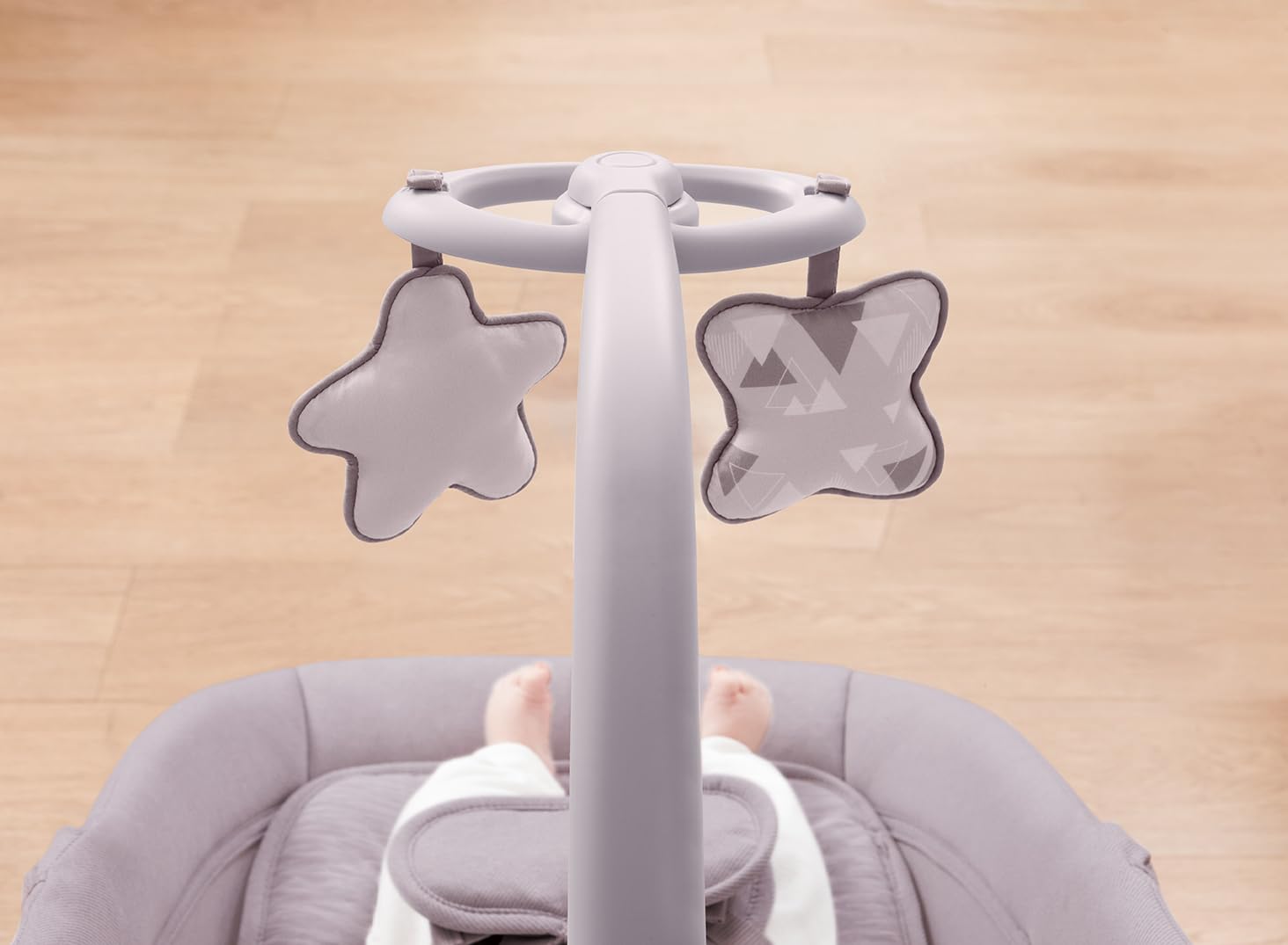 Mastela Swing X Multi-Motion Baby Cradle, Birth to 36M, Pink