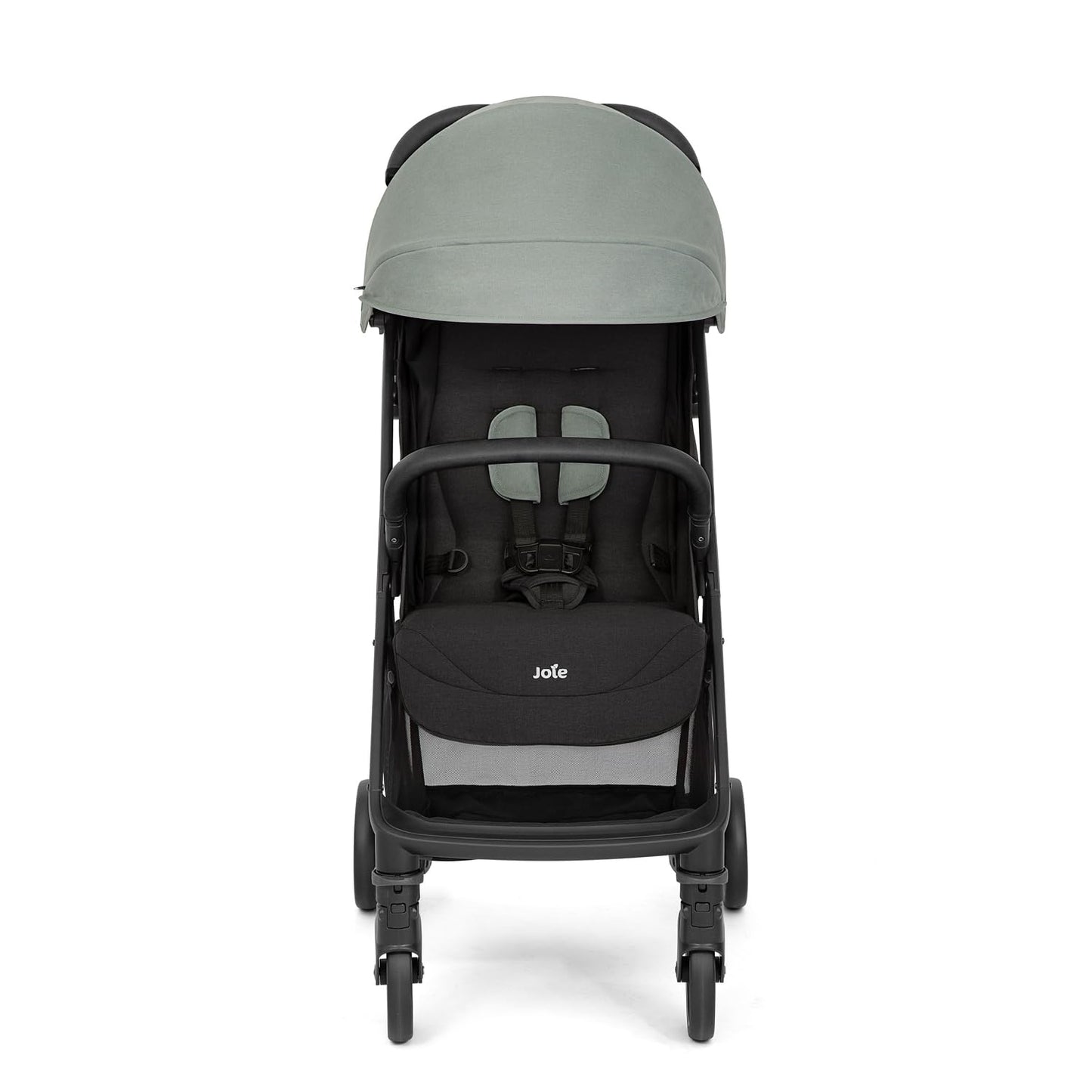 Joie Pact Pro Lightweight Compact Fold Stroller - Pram for Boys and Girls with Custom Recline, Front Swivel Wheels and UPF 50+ Canopy Stroller for Suitable from Birth to 22kg, Age 0 to 4 Years