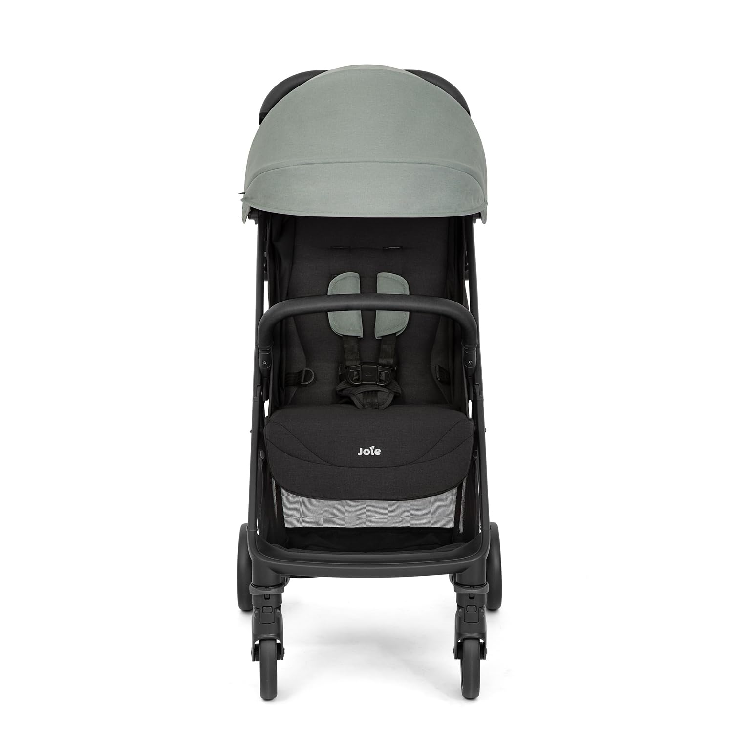 Joie Pact Pro Lightweight Compact Fold Stroller - Pram for Boys and Girls with Custom Recline, Front Swivel Wheels and UPF 50+ Canopy Stroller for Suitable from Birth to 22kg, Age 0 to 4 Years
