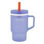 Infantino My 1st Tumbler – Adorable Miniature Tumbler with Leak-Resistant Straw and Toddler-Friendly Handle, Encourages Hydration, Easy to Clean, (266 ml), Blue