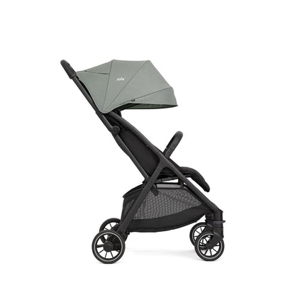 Joie Pact Pro Lightweight Compact Fold Stroller - Pram for Boys and Girls with Custom Recline, Front Swivel Wheels and UPF 50+ Canopy Stroller for Suitable from Birth to 22kg, Age 0 to 4 Years