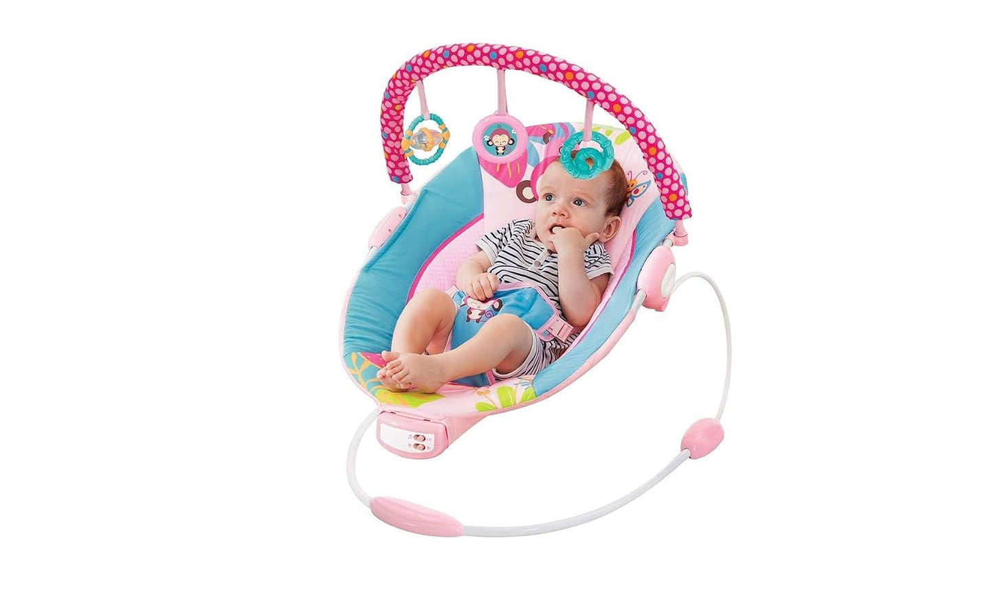 Mastela Toddler to Baby Rocker Bouncer Chair Musical (Multicolor) (6316)